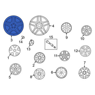 Mercedes-Benz OE - Wheel