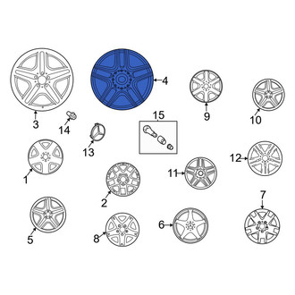 Mercedes-Benz OE - Wheel
