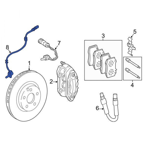 ABS Wheel Speed Sensor