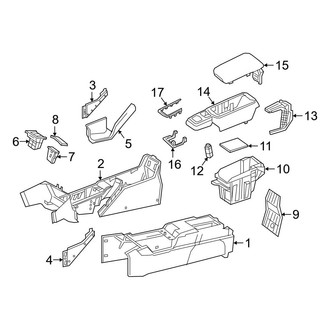 Mercedes-Benz OE - Center Console