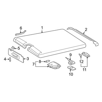 Mercedes-Benz OE - Roof - Interior Trim