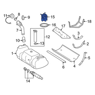 Mercedes-Benz OE - Fuel Pump and Strainer Set