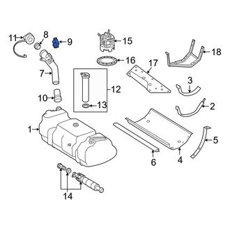Mercedes-Benz OE - Fuel Pressure Sensor