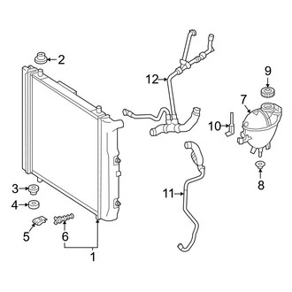 Mercedes-Benz OE - Cooling - Radiator & Components