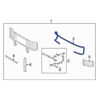 Mercedes-Benz OE - Front Grille Guard
