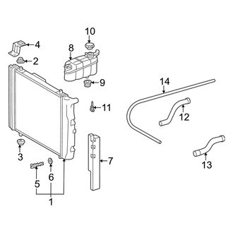 Mercedes-Benz OE - Cooling - Radiator & Components