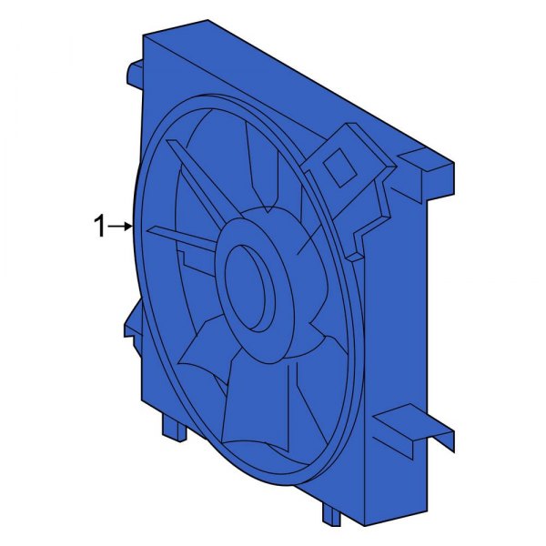 Engine Cooling Fan Assembly