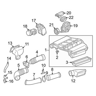 Mercedes-Benz OE - Engine - Air Intake (5.0L)