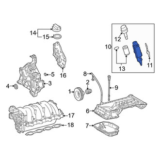 Mercedes-Benz OE - Engine Oil Filter Housing