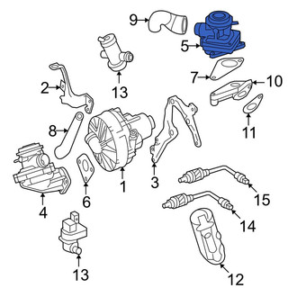 Mercedes-Benz OE - Secondary Air Injection Pump Check Valve