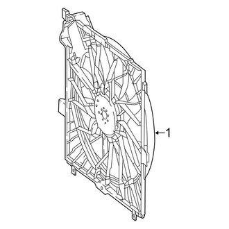 Mercedes-Benz OE - Cooling Fan