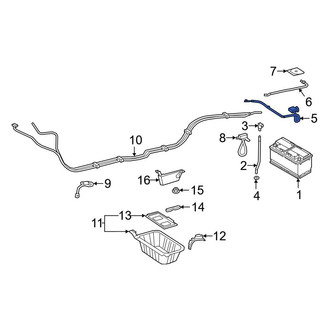 Mercedes-Benz OE - Battery Cable