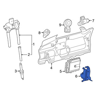 Mercedes-Benz OE - Engine Control Module (ECM) Bracket
