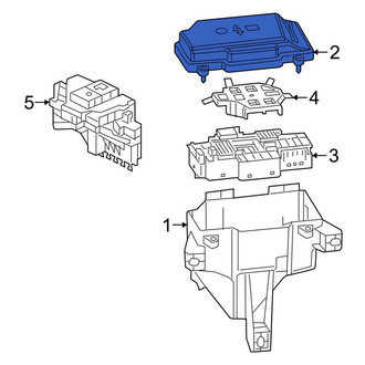 Mercedes-Benz OE - Fuse and Relay Center Cover