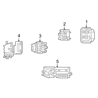 Mercedes-Benz OE - Electrical - Fuse & Relay (Instrument Panel)