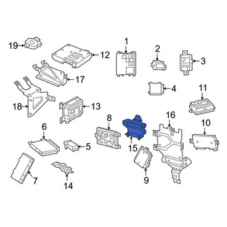 Mercedes-Benz OE - Body Control Module Bracket