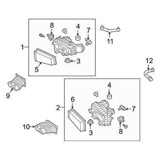 Mercedes-Benz OE - Engine - Air Intake (Base)