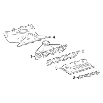 Mercedes-Benz OE - Exhaust System - Manifold (Base)