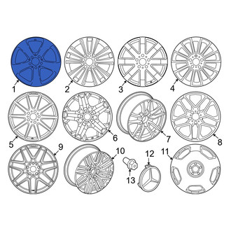 Mercedes-Benz OE - Wheel
