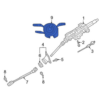 Mercedes-Benz OE - Steering Column Switch Housing