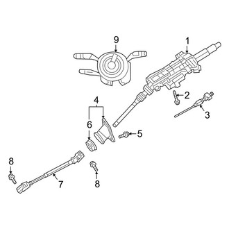 Mercedes-Benz OE - Steering Column Assembly