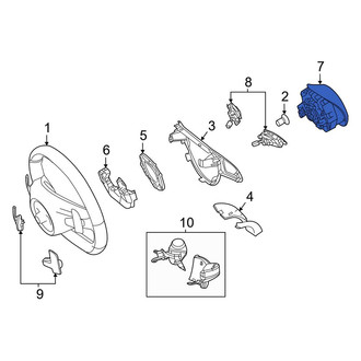 Mercedes-Benz OE - Steering Wheel Air Bag