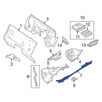 Mercedes G Class Cowl Panels & Parts | Vent Grills — CARiD.com