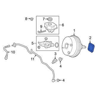Mercedes-Benz OE - Power Brake Booster Gasket