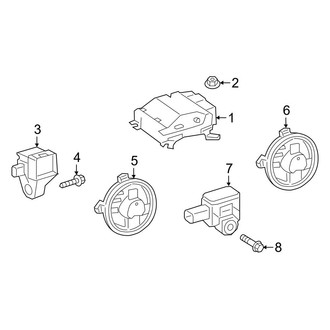 Mercedes-Benz OE - Restraint Systems - Air Bag Components (Module & Sensors)