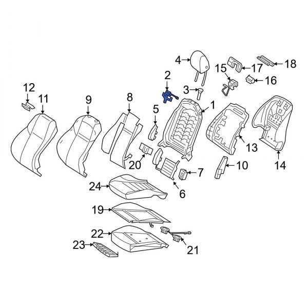 Headrest Actuator