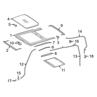 Mercedes-Benz OE - Roof - Sunroof