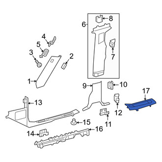 Mercedes-Benz OE - Center Left Door Sill Plate