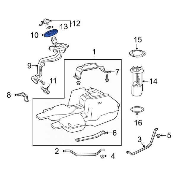 Fuel Filler Neck Seal