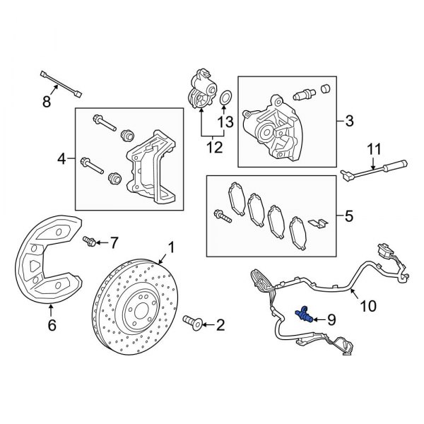 ABS Wheel Speed Sensor