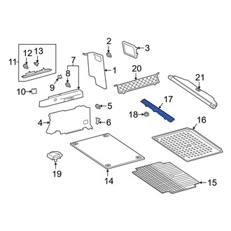 Mercedes-Benz OE - Rear Door Sill Plate