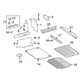 Mercedes-Benz OE - Rear Body & Floor - Interior Trim