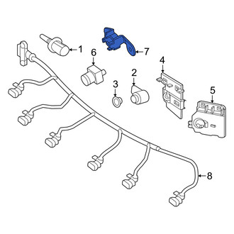 Mercedes-Benz OE - Park Assist Camera Bracket