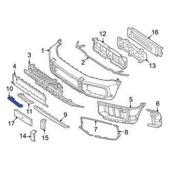Mercedes-Benz OE - Front Tow Eye Cap