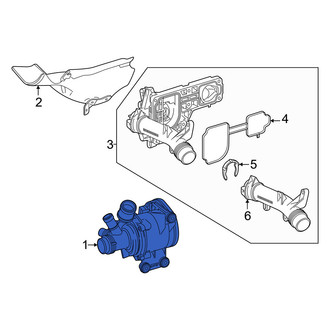 Mercedes-Benz OE - Engine Auxiliary Water Pump
