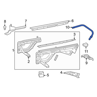 Mercedes-Benz OE - Front Suspension Strut Brace
