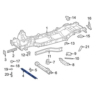 Mercedes-Benz OE - Front Frame Side Member Crossmember