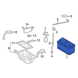 Mercedes-Benz OE - Vehicle Battery