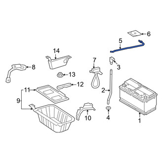 Mercedes-Benz OE - Battery Cable