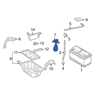 Mercedes-Benz OE - Battery Cable