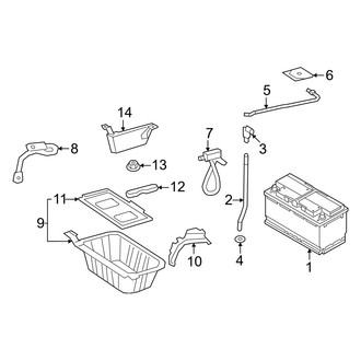 Mercedes-Benz OE - Electrical - Battery (Conventional)