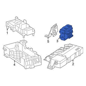 Mercedes-Benz OE - Rear Fuse and Relay Center