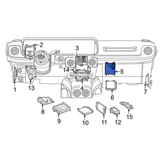 Mercedes-Benz OE - A/C Compressor Control Module