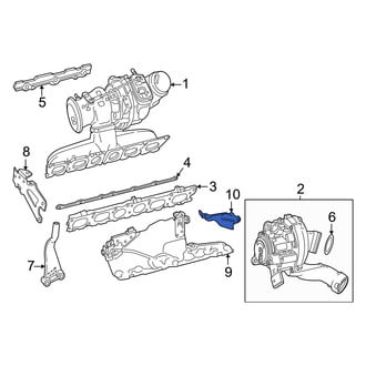 Mercedes-Benz OE - Turbocharger Mount Heat Shield