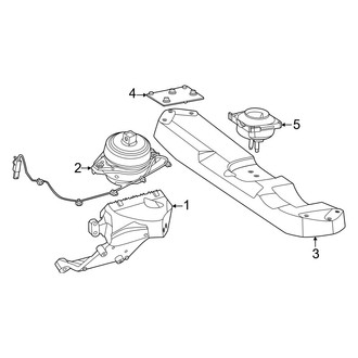 Mercedes-Benz OE - Engine & Transmission Mounting