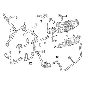 Mercedes-Benz OE - Engine - Turbocharger & Components